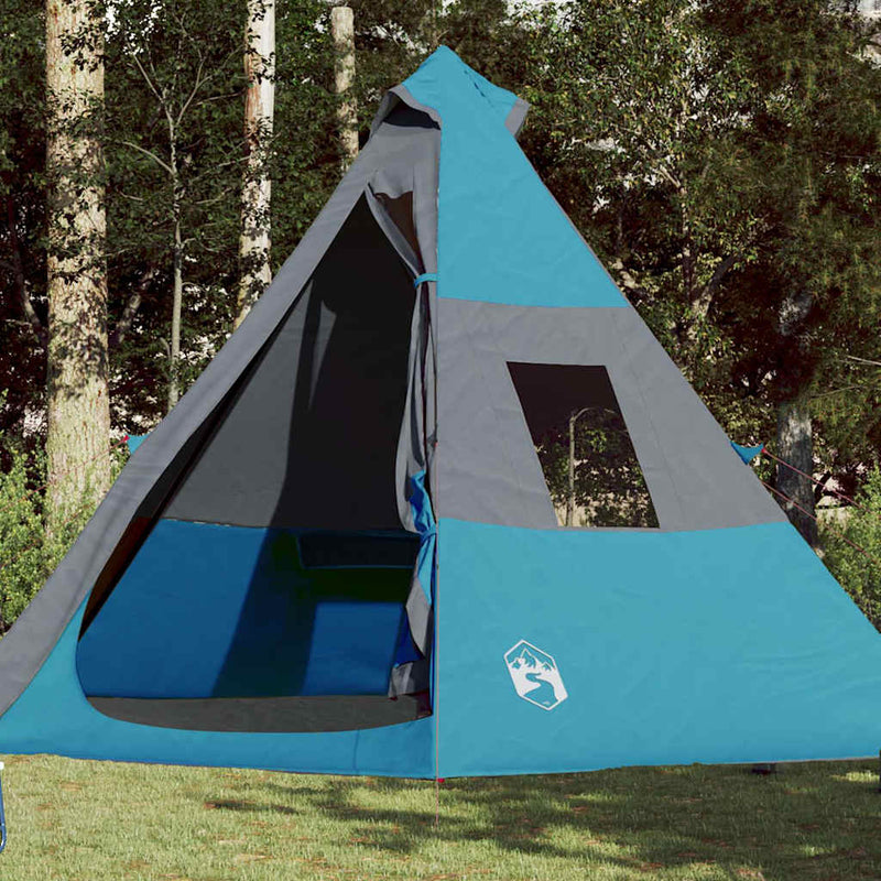 Load image into Gallery viewer, Vidaxl tipitent 7-persoons waterdicht blauw
