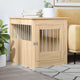 Vidaxl hondenbench 64,5x80x71 cm bewerkt hout sonoma eikenkleurig