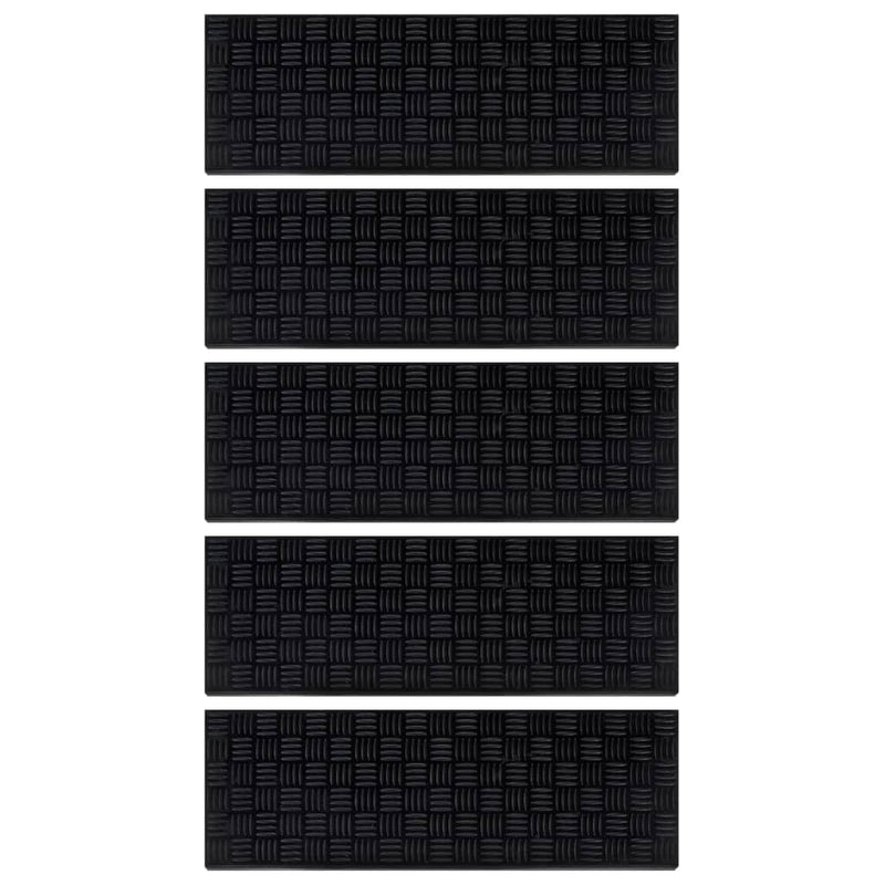 Load image into Gallery viewer, Vidaxl trapmatten 5 st 25x75 cm rubber
