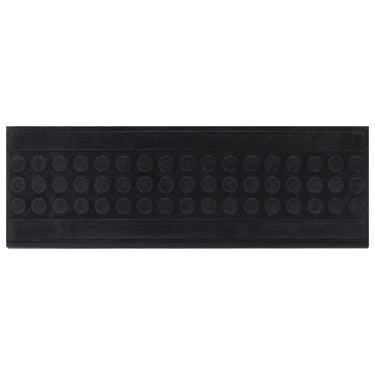 Vidaxl trapmatten 5 st 25x75 cm rubber