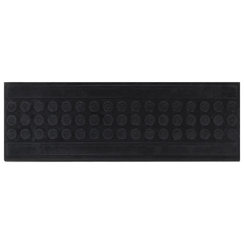 Load image into Gallery viewer, Vidaxl trapmatten 10 st 25x75 cm rubber
