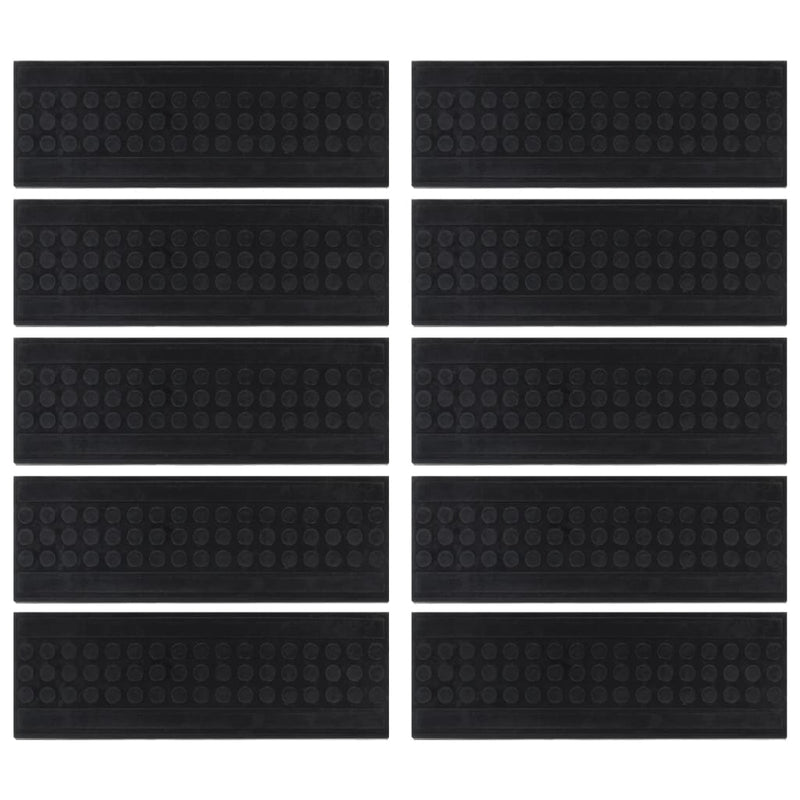 Load image into Gallery viewer, Vidaxl trapmatten 10 st 25x75 cm rubber
