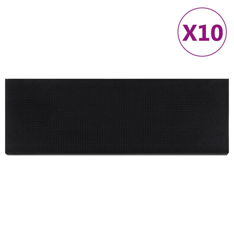 Load image into Gallery viewer, Vidaxl trapmatten 10 st 25x75 cm rubber
