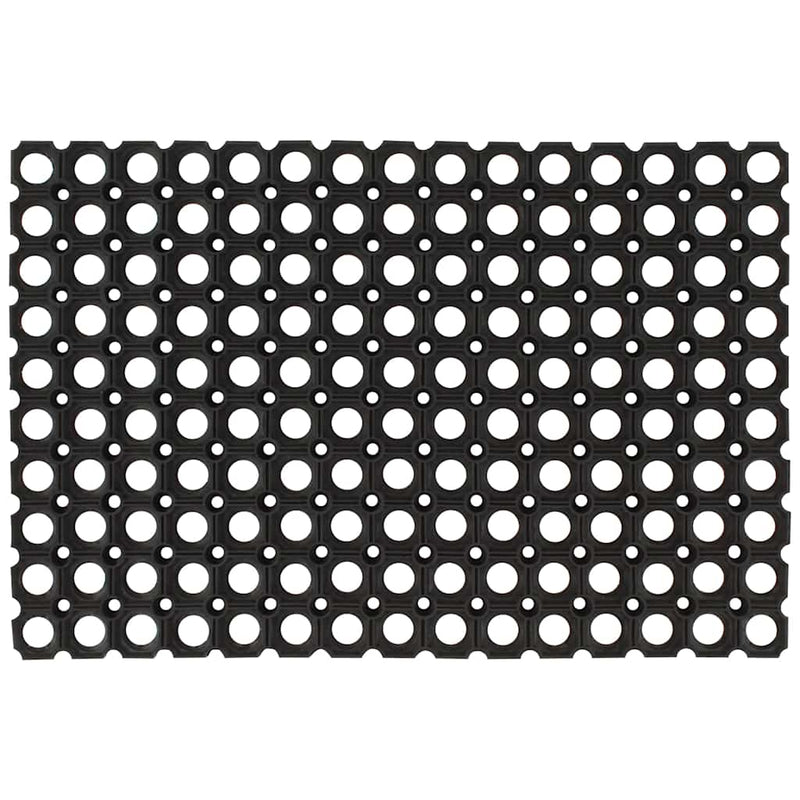 Load image into Gallery viewer, Vidaxl deurmat rechthoekig 60x80 cm rubber
