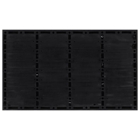 Vidaxl deurmat rechthoekig 45x75 cm rubber en kokosvezel