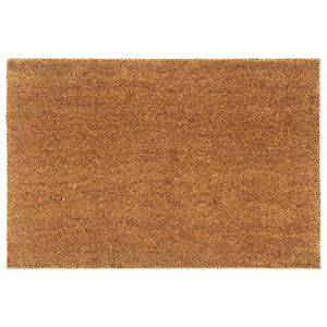 Vidaxl deurmat 60x90 cm getufte kokosvezel naturel