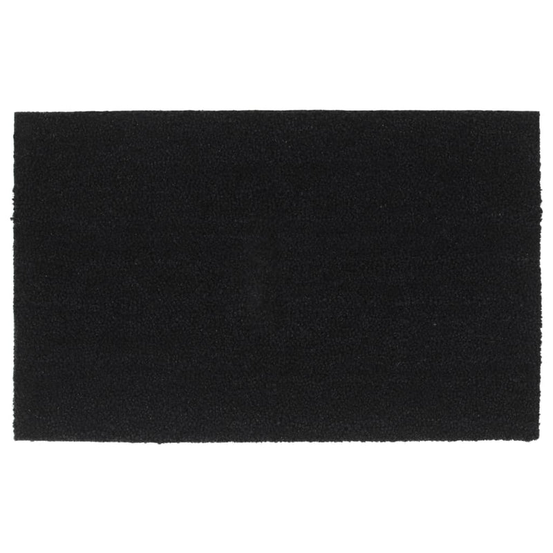 Load image into Gallery viewer, Vidaxl deurmat 50x80 cm getufte kokosvezel zwart
