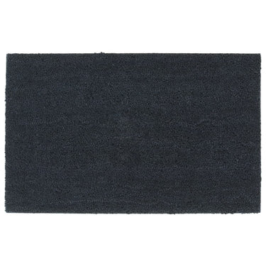 Vidaxl deurmat 50x80 cm getufte kokosvezel donkergrijs