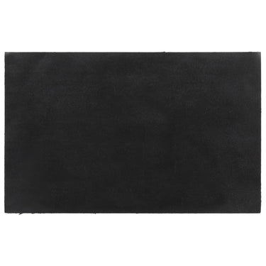Vidaxl deurmat 50x80 cm getufte kokosvezel donkergrijs