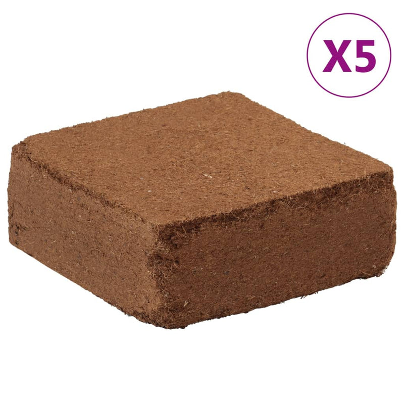 Load image into Gallery viewer, Vidaxl kokosvezelblokken 5 st 5 kg elk 25 kg totaal
