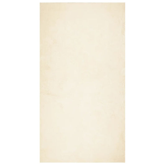 Vidaxl vloerkleed huarte laagpolig zacht wasbaar 80x150 cm crème