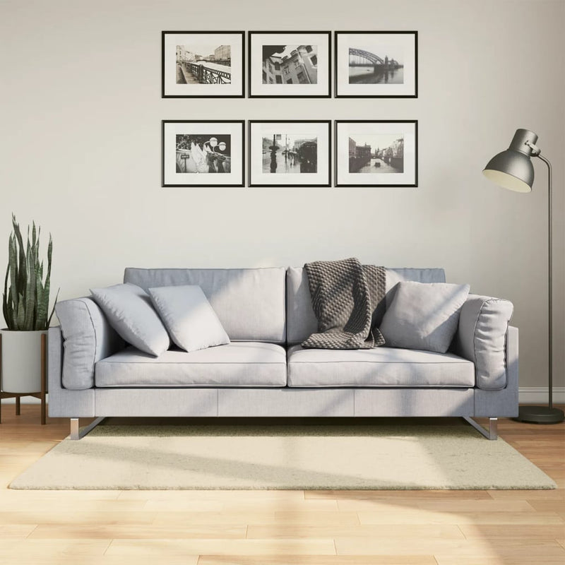 Load image into Gallery viewer, Vidaxl vloerkleed huarte laagpolig zacht wasbaar 80x150 cm crème
