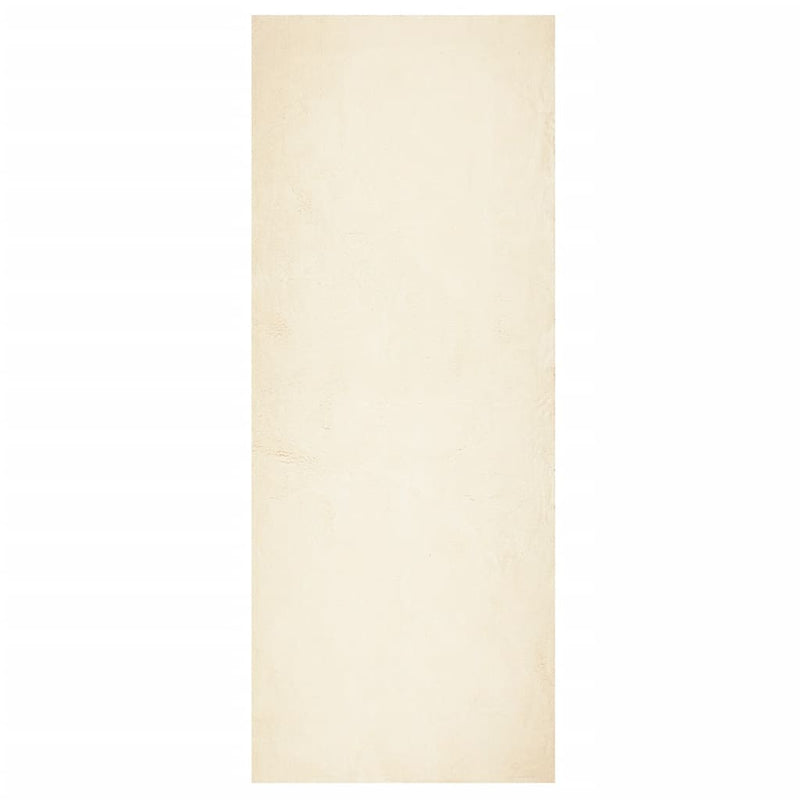 Load image into Gallery viewer, VidaXL Vloerkleed HUARTE laagpolig zacht wasbaar 80x200 cm crème
