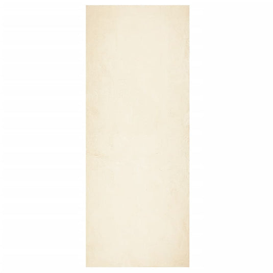 VidaXL Vloerkleed HUARTE laagpolig zacht wasbaar 80x200 cm crème