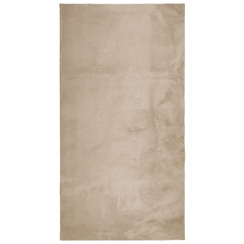Afbeelding laden in galerijviewer, Vidaxl vloerkleed huarte laagpolig zacht wasbaar 60x110 cm zandkleurig
