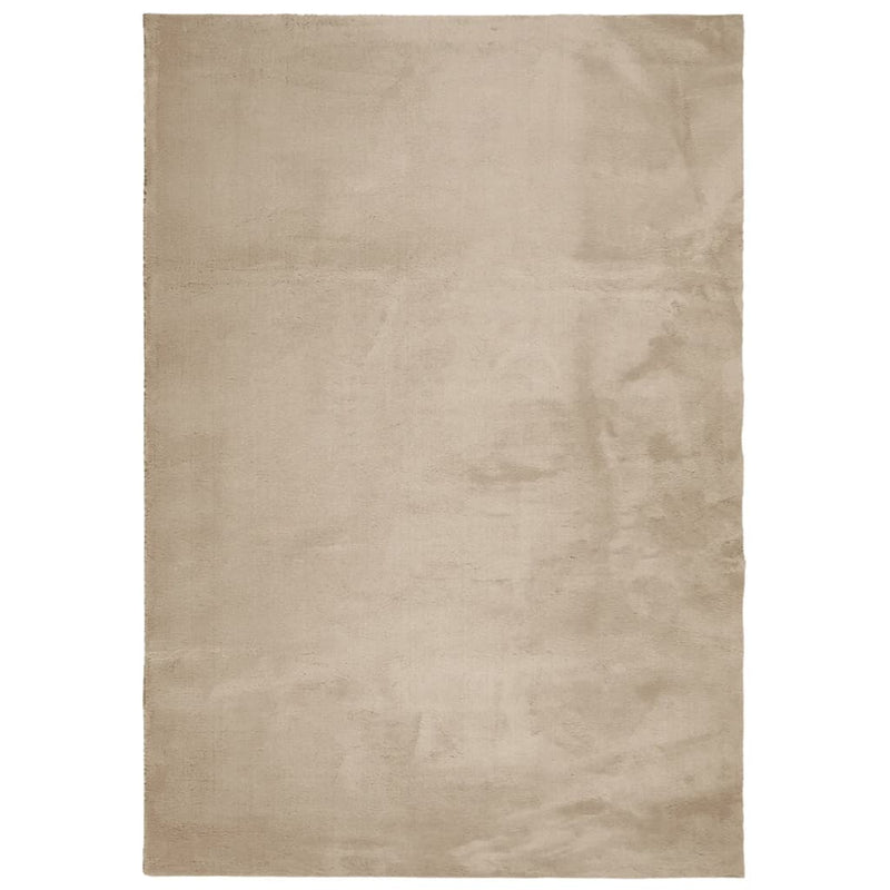 Load image into Gallery viewer, Vidaxl vloerkleed huarte laagpolig zacht wasbaar 120x170cm zandkleurig

