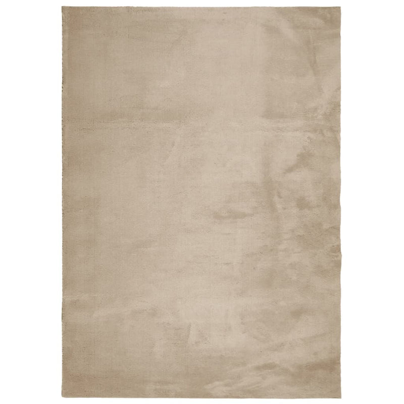 Afbeelding laden in galerijviewer, Vidaxl vloerkleed huarte laagpolig zacht wasbaar 240x340cm zandkleurig
