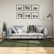 Vidaxl vloerkleed huarte laagpolig zacht wasbaar 140x200 cm bosgroen