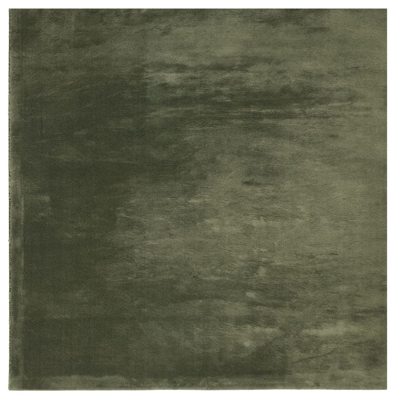 Load image into Gallery viewer, Vidaxl vloerkleed huarte laagpolig zacht wasbaar 160x160 cm bosgroen
