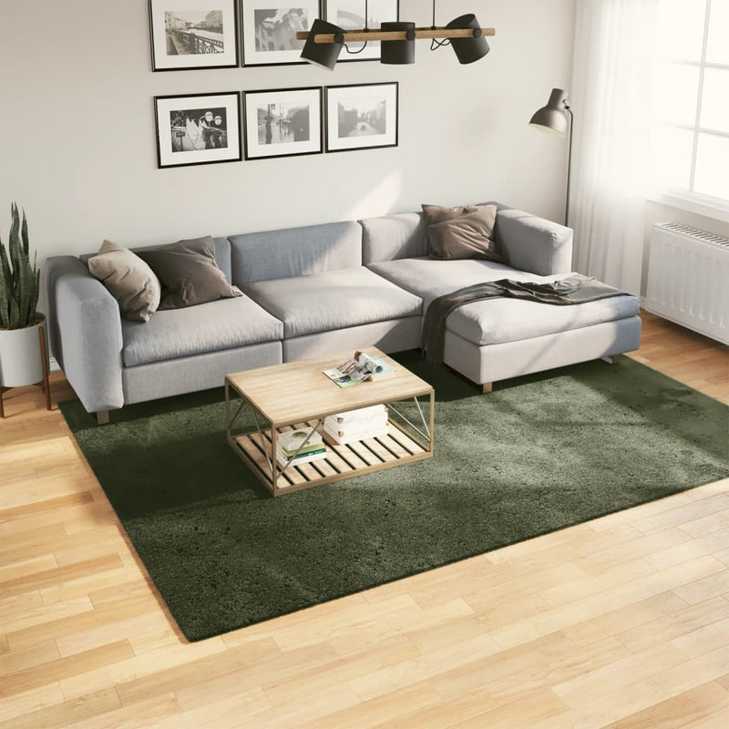 Load image into Gallery viewer, Vidaxl vloerkleed huarte laagpolig zacht wasbaar 200x280 cm bosgroen
