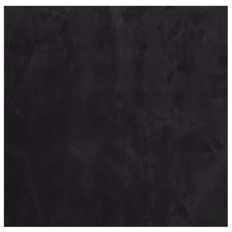 Load image into Gallery viewer, Vidaxl vloerkleed huarte laagpolig zacht wasbaar 160x160 cm zwart
