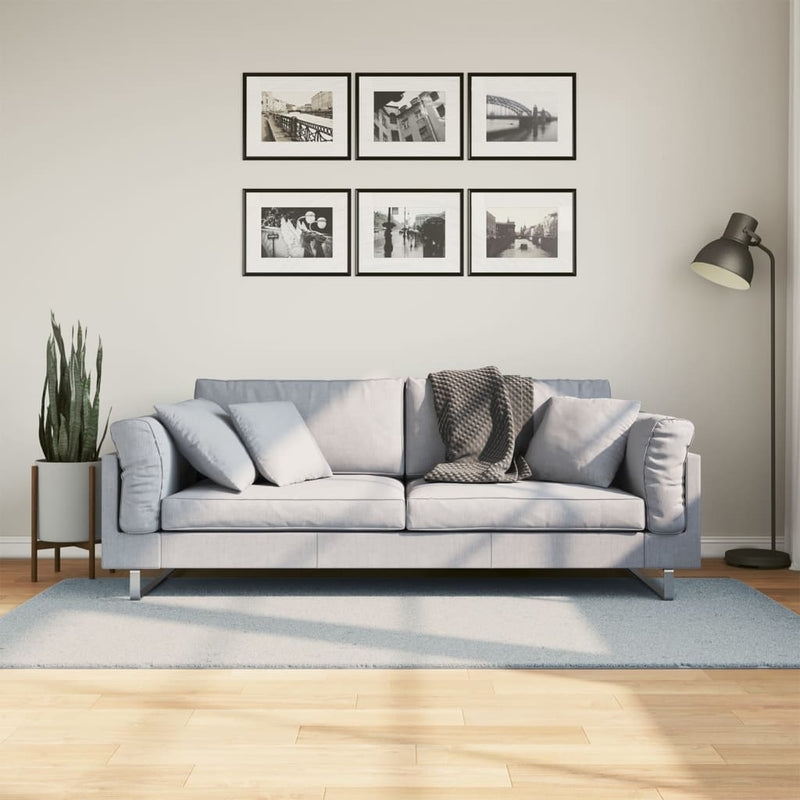 Load image into Gallery viewer, Vidaxl vloerkleed huarte laagpolig zacht wasbaar 100x200 cm blauw
