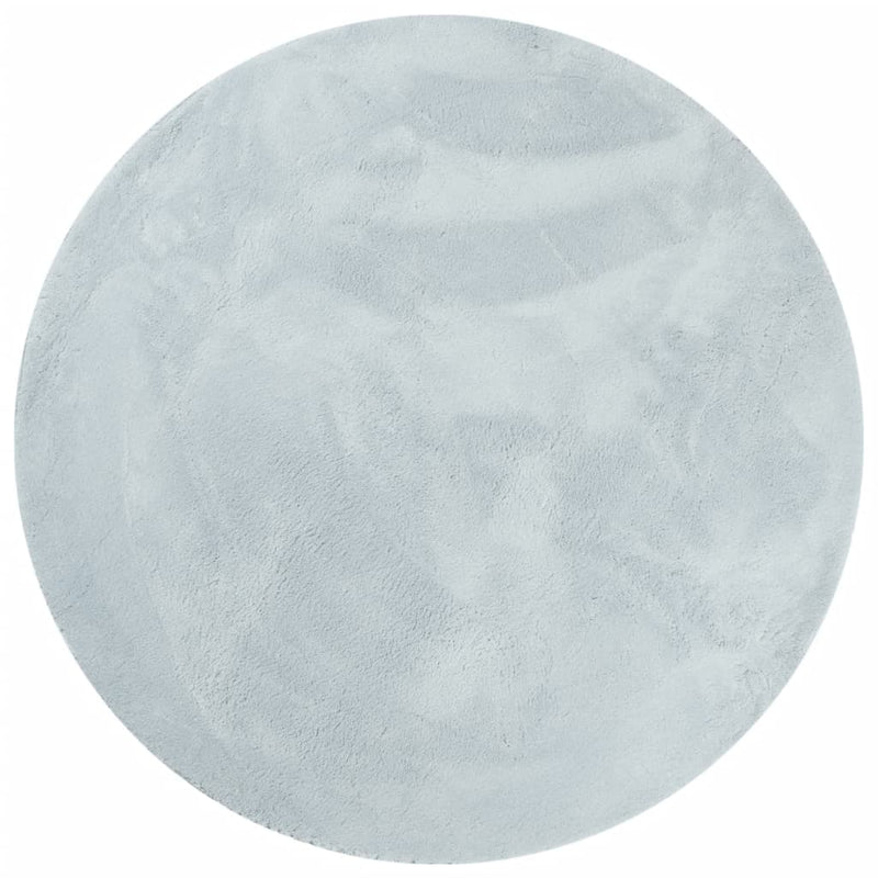 Load image into Gallery viewer, Vidaxl vloerkleed huarte laagpolig zacht wasbaar ø 80 cm blauw
