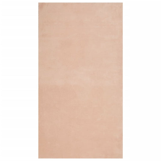 Vidaxl vloerkleed huarte laagpolig zacht wasbaar 60x110 cm roze
