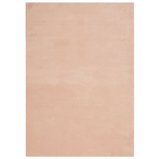 Vidaxl vloerkleed huarte laagpolig zacht wasbaar 120x170 cm roze
