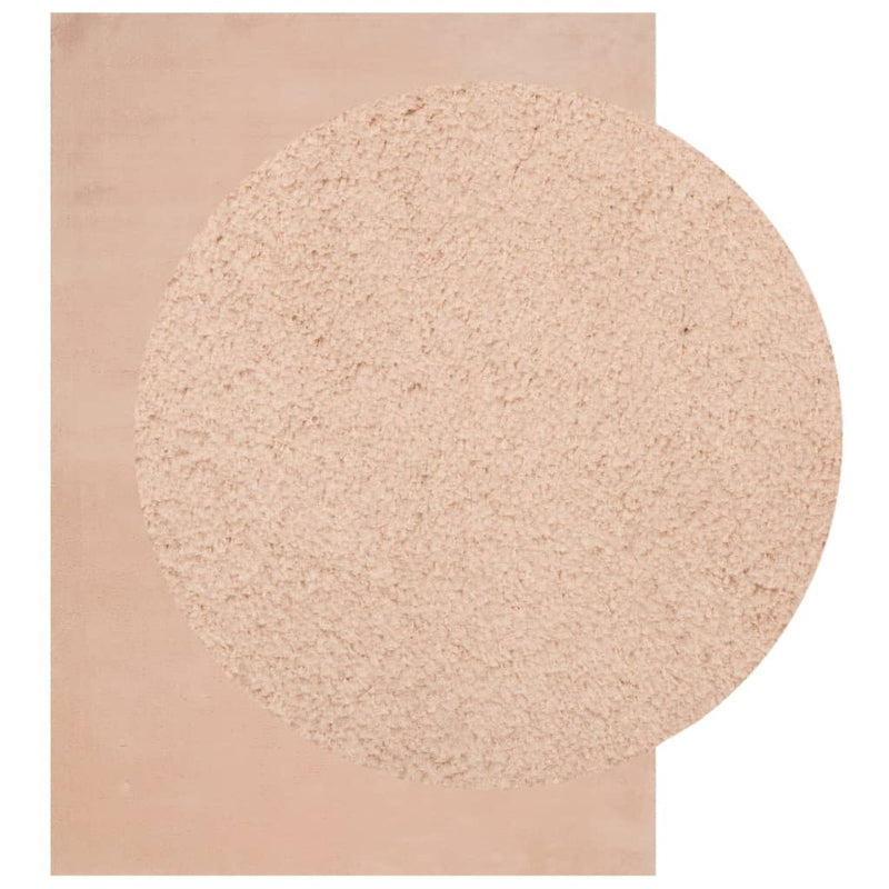 Load image into Gallery viewer, Vidaxl vloerkleed huarte laagpolig zacht wasbaar 120x170 cm roze
