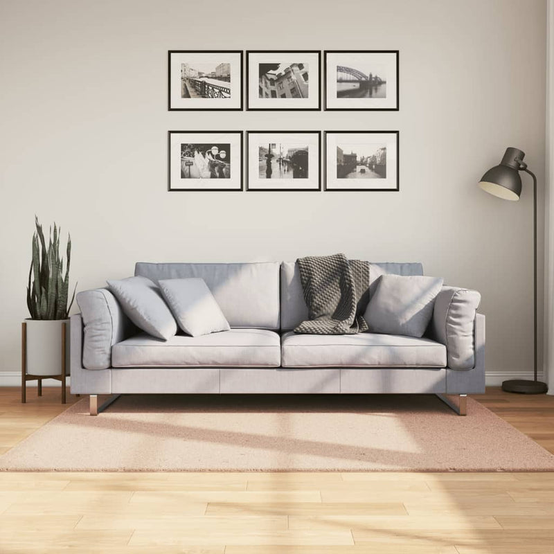 Load image into Gallery viewer, Vidaxl vloerkleed huarte laagpolig zacht wasbaar 120x170 cm roze
