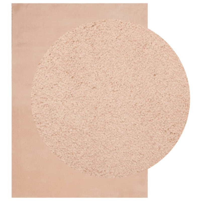 Load image into Gallery viewer, Vidaxl vloerkleed huarte laagpolig zacht wasbaar 140x200 cm roze
