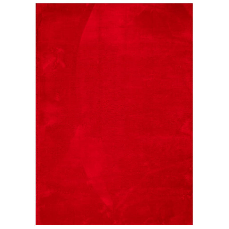 Load image into Gallery viewer, Vidaxl vloerkleed huarte laagpolig zacht wasbaar 240x340 cm rood
