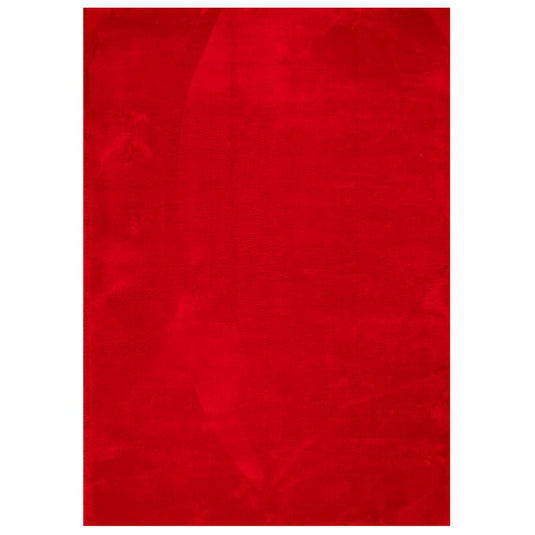 Vidaxl vloerkleed huarte laagpolig zacht wasbaar 240x340 cm rood