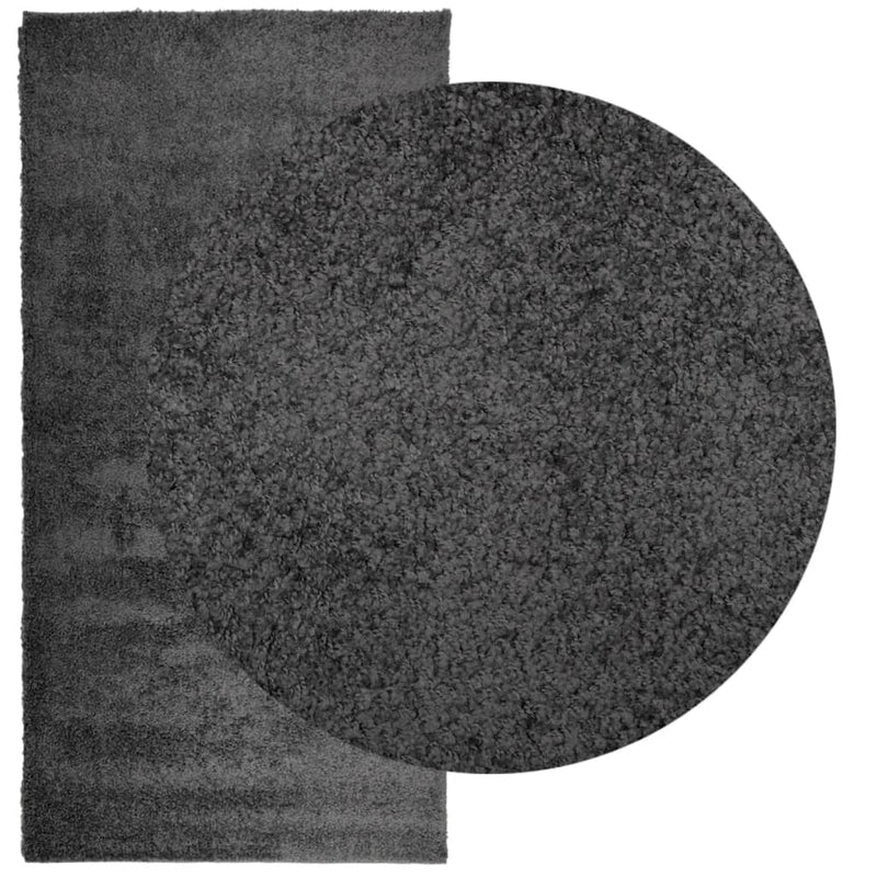 Load image into Gallery viewer, Vidaxl vloerkleed pamplona shaggy hoogpolig 100x200 cm antraciet
