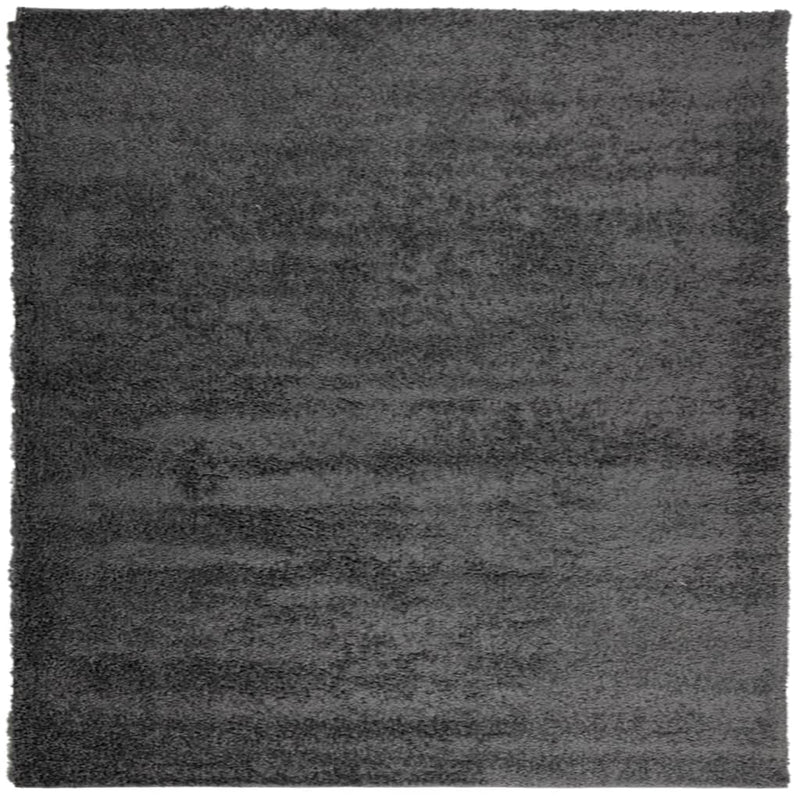 Load image into Gallery viewer, VidaXL Vloerkleed PAMPLONA shaggy hoogpolig 120x120 cm antraciet

