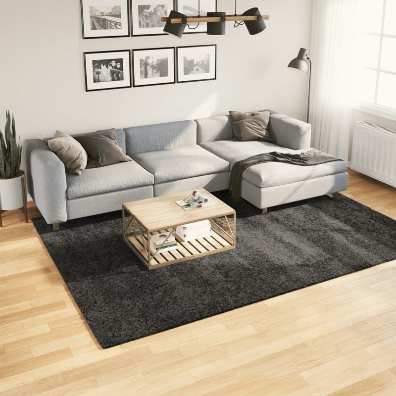Load image into Gallery viewer, Vidaxl vloerkleed pamplona shaggy hoogpolig 200x280 cm antraciet

