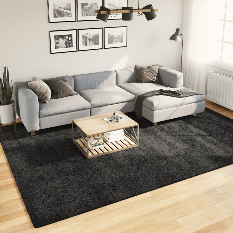 Load image into Gallery viewer, Vidaxl vloerkleed pamplona shaggy hoogpolig 240x340 cm antraciet
