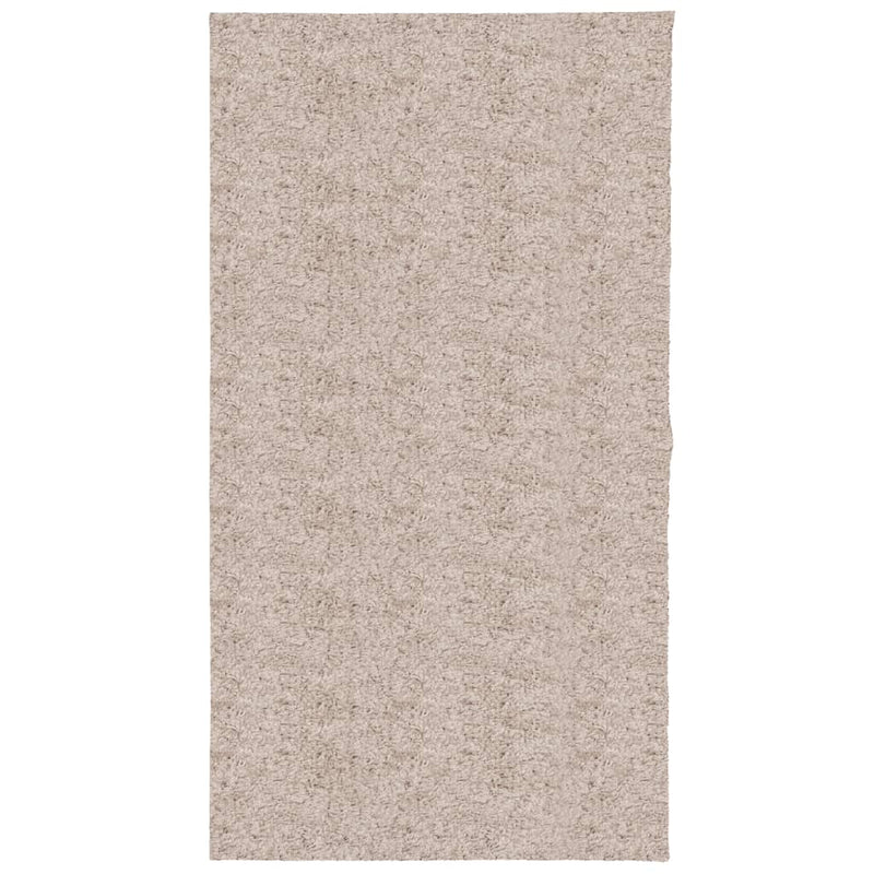 Load image into Gallery viewer, Vidaxl vloerkleed pamplona shaggy hoogpolig modern 80x150 cm beige
