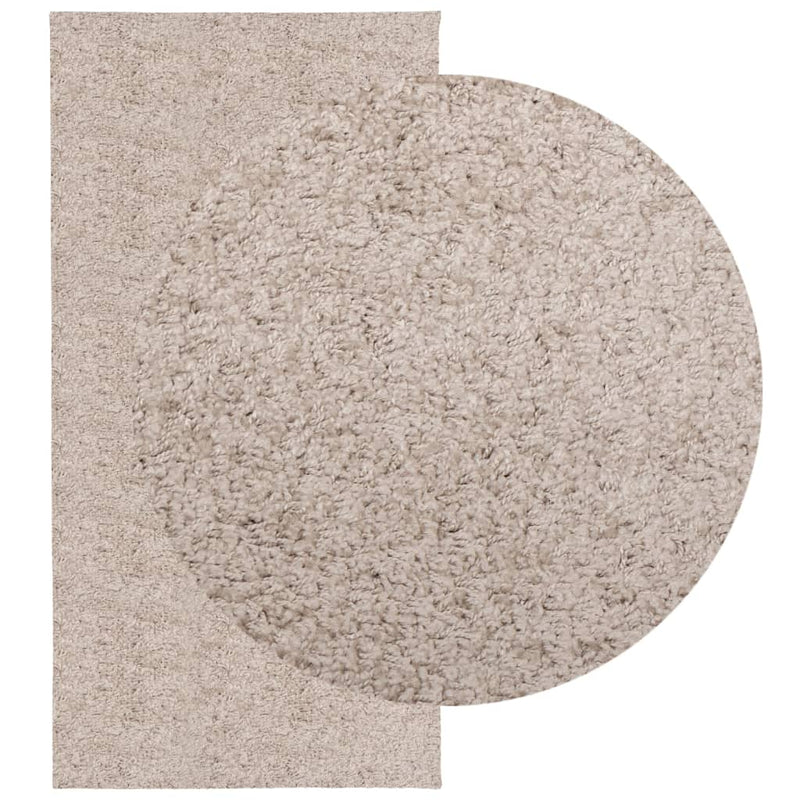 Load image into Gallery viewer, Vidaxl vloerkleed pamplona shaggy hoogpolig modern 100x200 cm beige
