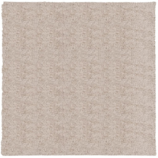 Vidaxl vloerkleed pamplona shaggy hoogpolig modern 120x120 cm beige