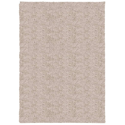 Vidaxl vloerkleed pamplona shaggy hoogpolig modern 120x170 cm beige