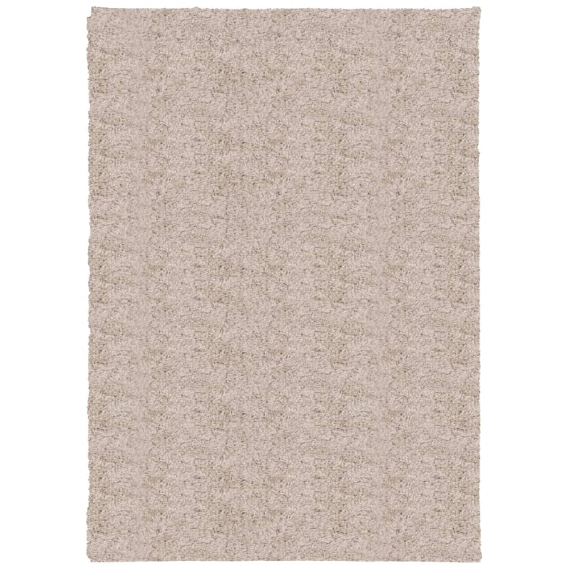 Load image into Gallery viewer, Vidaxl vloerkleed pamplona shaggy hoogpolig modern 120x170 cm beige
