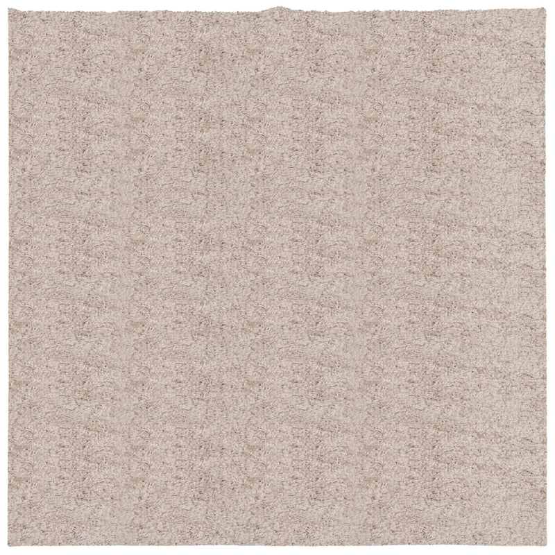 Load image into Gallery viewer, Vidaxl vloerkleed pamplona shaggy hoogpolig modern 160x160 cm beige
