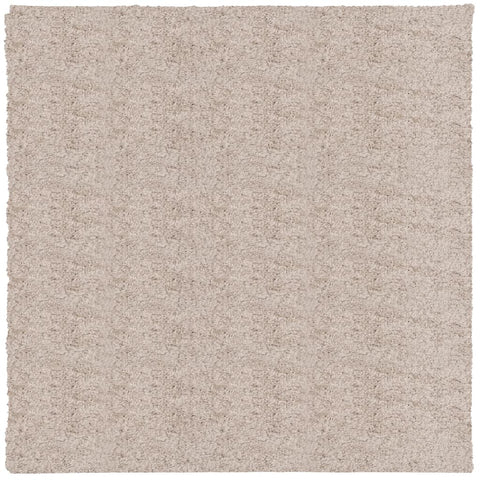 Vidaxl vloerkleed pamplona shaggy hoogpolig modern 240x240 cm beige