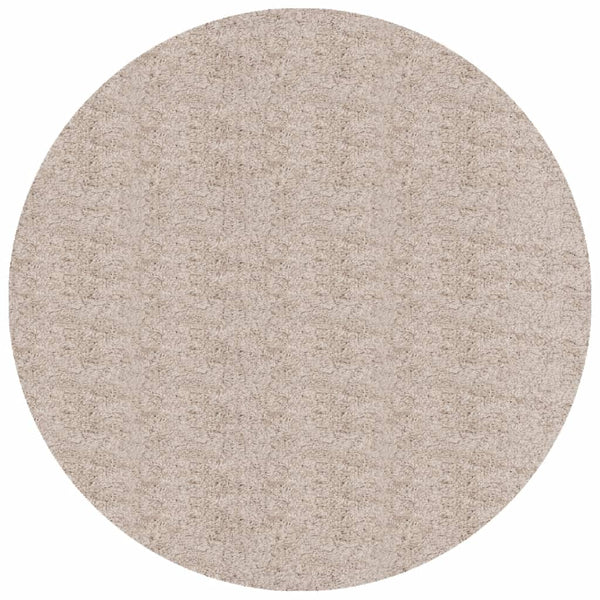 Vidaxl vloerkleed pamplona shaggy hoogpolig modern ø 100 cm beige