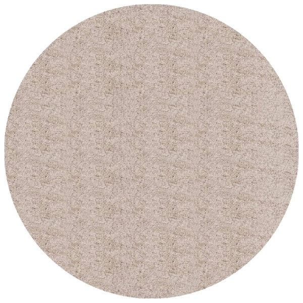 Vidaxl vloerkleed pamplona shaggy hoogpolig modern ø 240 cm beige