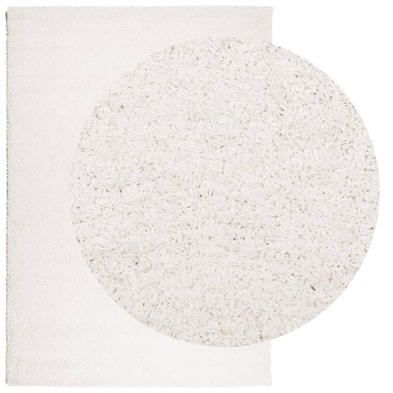 Load image into Gallery viewer, Vidaxl vloerkleed pamplona shaggy hoogpolig modern 120x170 cm crème
