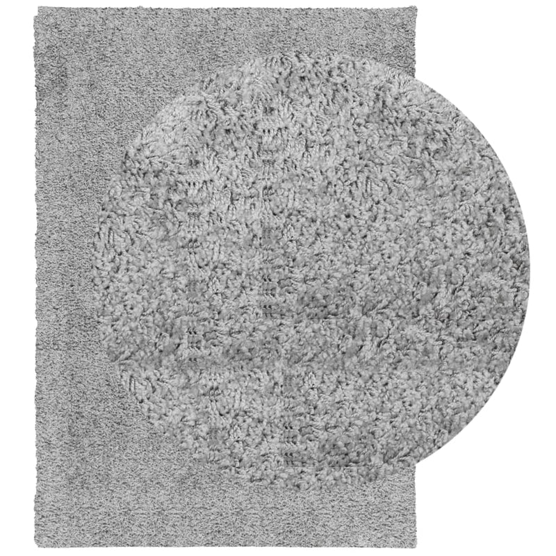 Load image into Gallery viewer, Vidaxl vloerkleed pamplona shaggy hoogpolig modern 160x230 cm grijs
