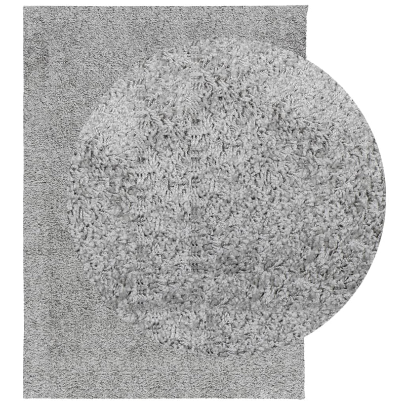 Load image into Gallery viewer, Vidaxl vloerkleed pamplona shaggy hoogpolig modern 240x340 cm grijs
